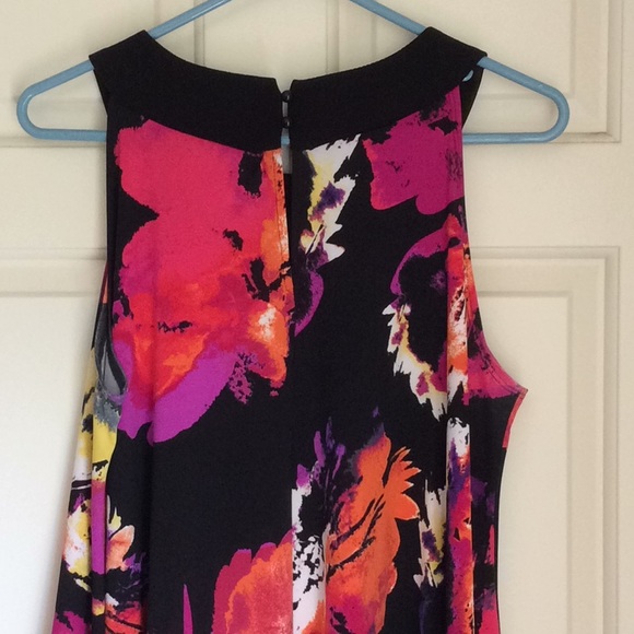 New Directions Floral Sleeveless Top, Size Large - Picture 3 of 5